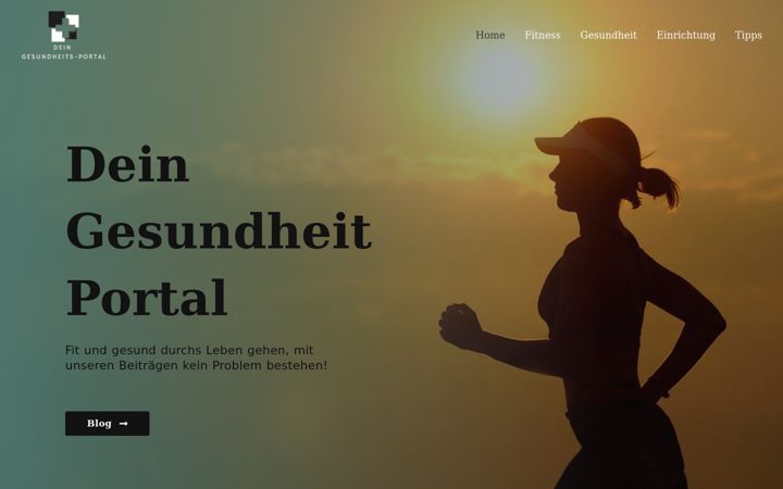 Screenshot of dein-gesundheits-portal.com