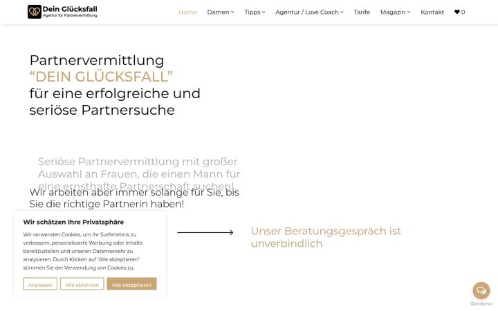 Screenshot of dein-gluecksfall.com