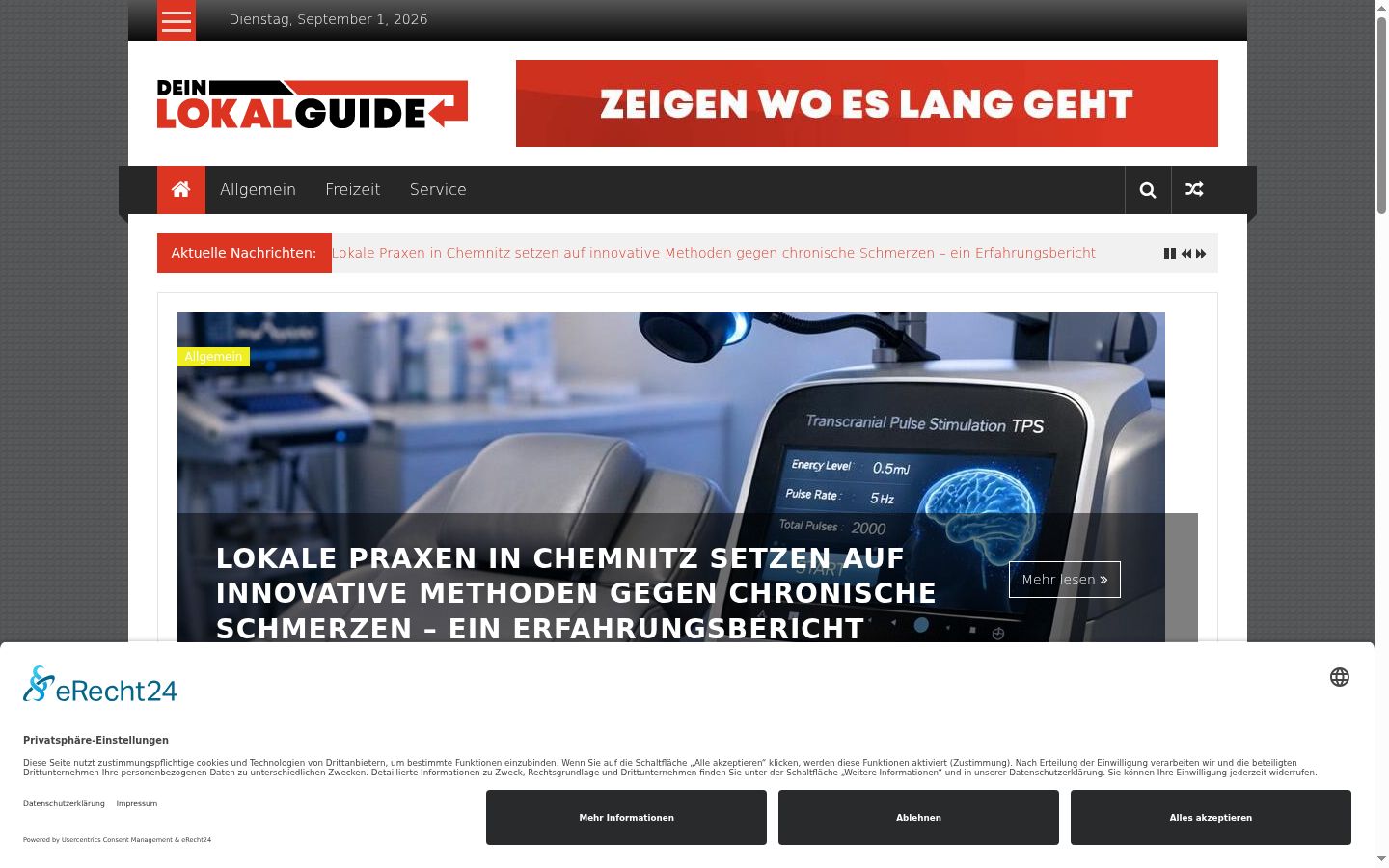 Snímek obrazovky baneru souhlasu zobrazeného před jakoukoli interakcí