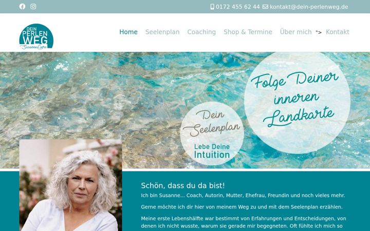 Screenshot of dein-perlenweg.de