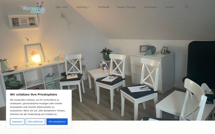 Screenshot of dein-potenzialcoach.de