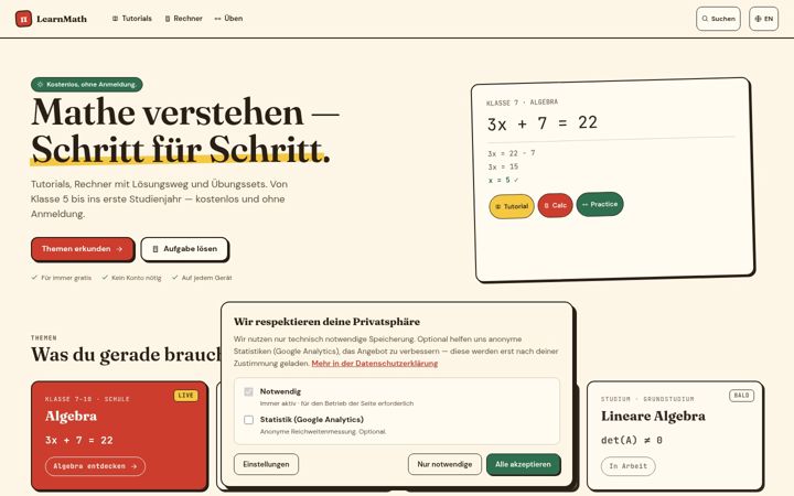 Screenshot of dein-rechner.de