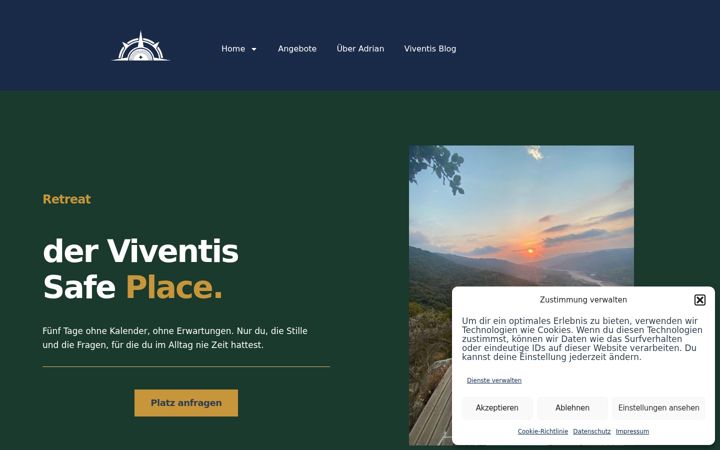 Screenshot of dein-safeplace.ch