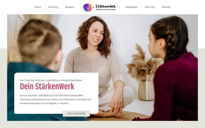 Screenshot of dein-staerkenwerk.de