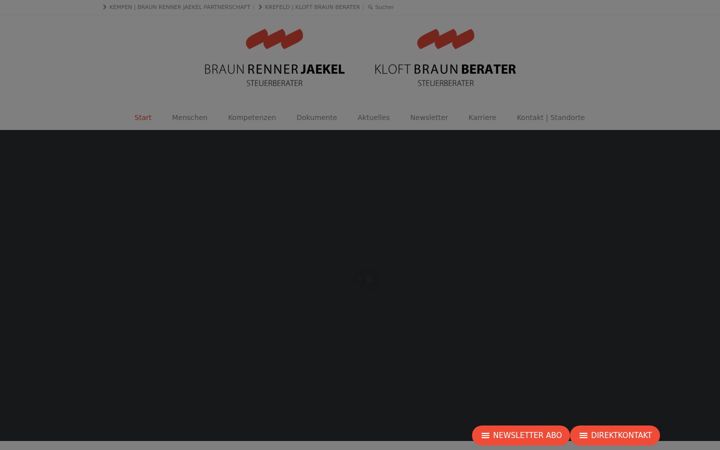 Screenshot of dein-steuerberater-nrw.de