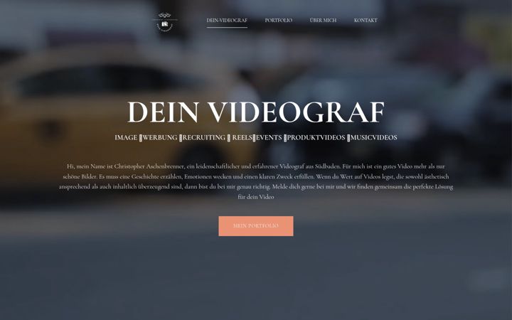 Screenshot of dein-videograf.de
