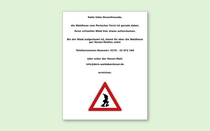 Screenshot of dein-waldabenteuer.de