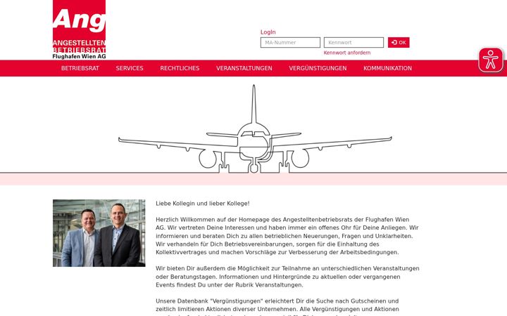 Screenshot of deinbetriebsrat.at