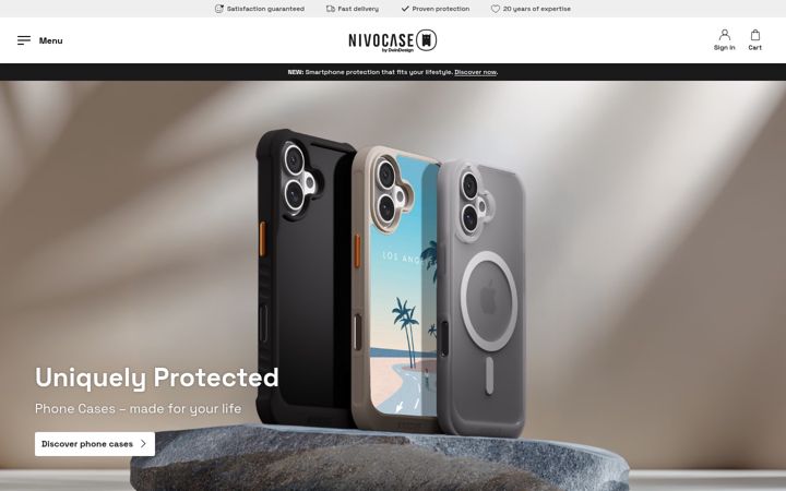Screenshot of deindesign.it