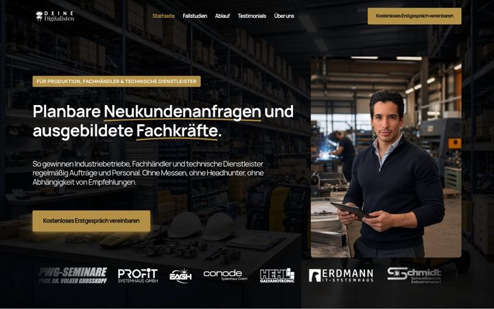 Screenshot of deine-digitalisten.de