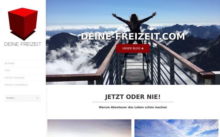 Screenshot of deine-freizeit.com