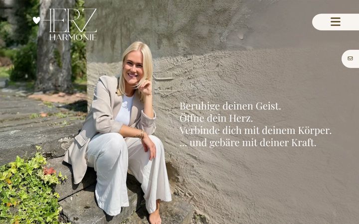 Screenshot of deine-herzharmonie.de