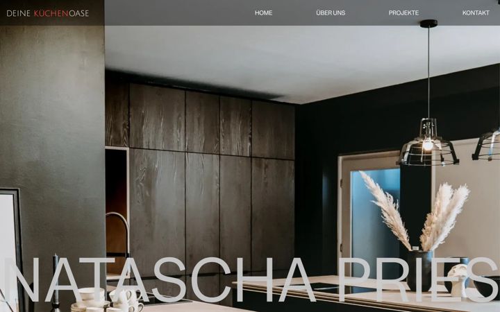 Screenshot of deine-kuechenoase.de