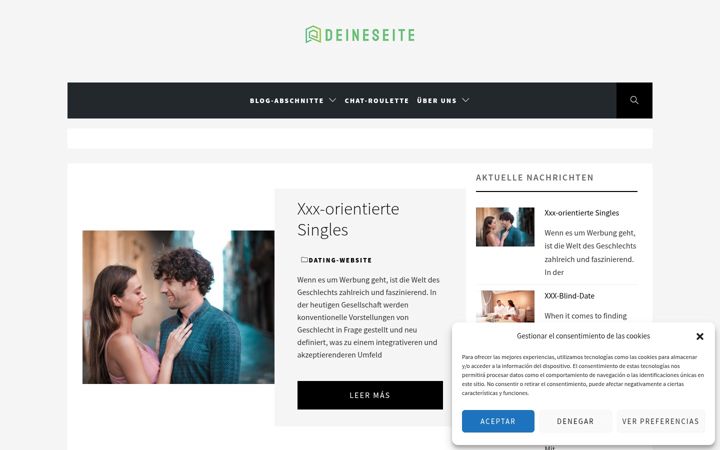 Screenshot of deine-seite.com