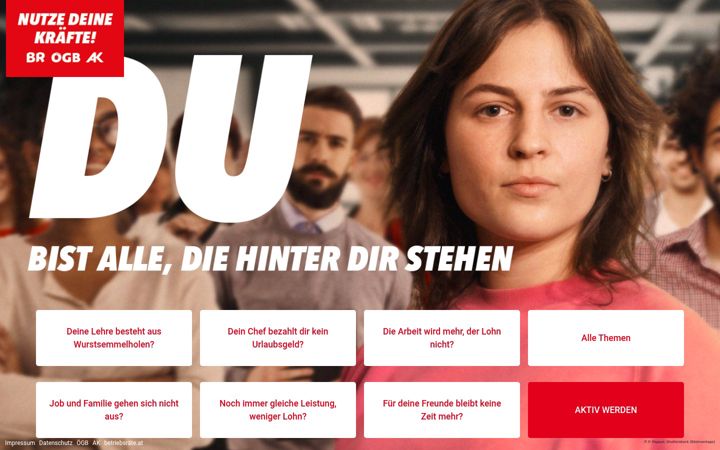Screenshot of deinedrei.at