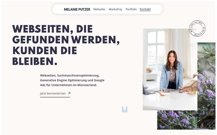 Screenshot of deinemarketingtante.de