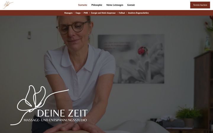 Screenshot of deinezeit-dt.de