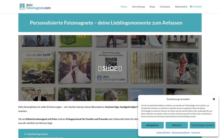 Screenshot of deinfotomagnet.com