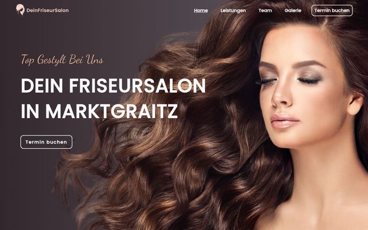 Screenshot of deinfriseursalon.com