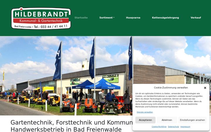 Screenshot of deingartenpartner.de