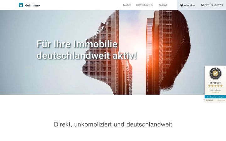 Screenshot of deinimmo.de