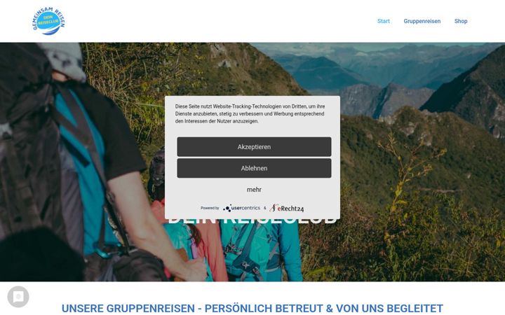 Screenshot of deinreiseclub.de