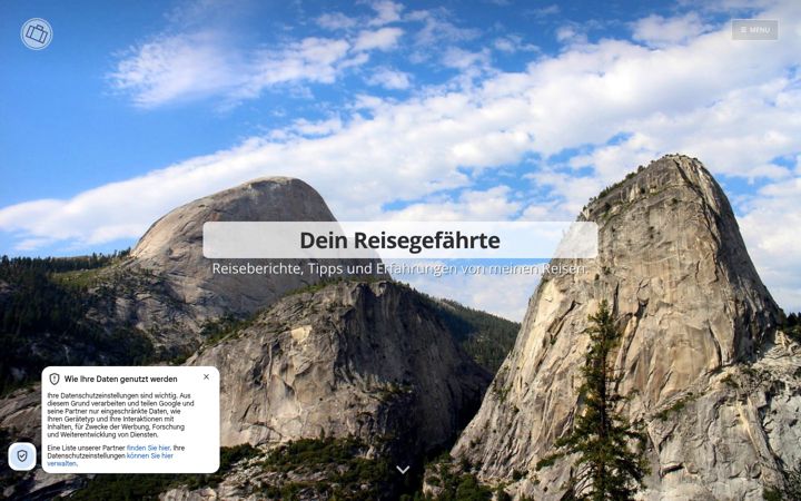 Screenshot of deinreisegefaehrte.de