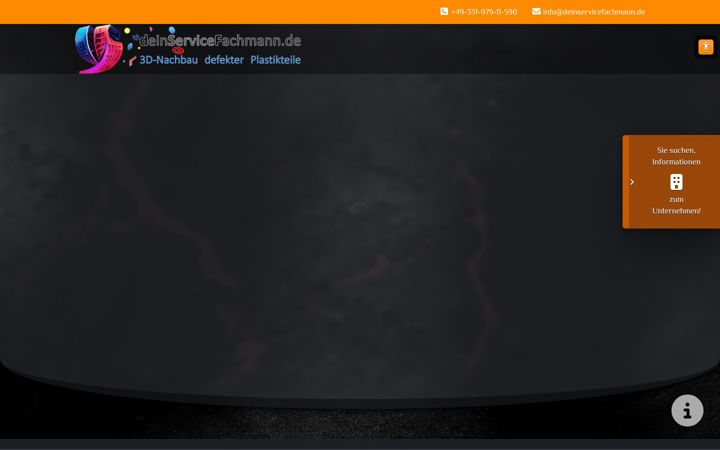Screenshot of deinservicefachmann.de