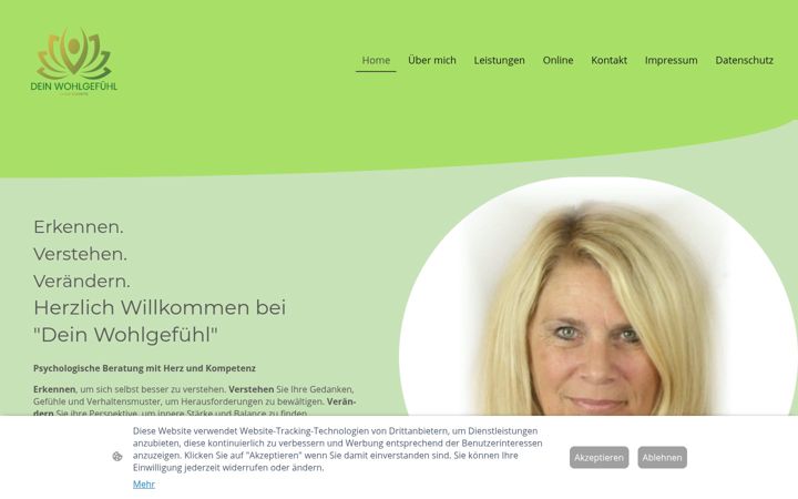 Screenshot of deinwohlgefuehl.com
