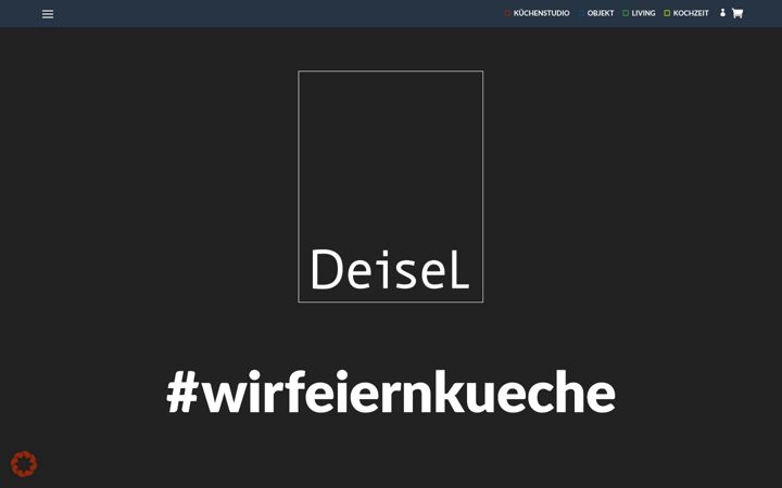 Screenshot of deisel.de