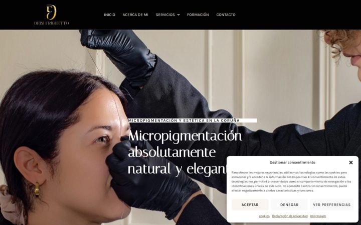 Screenshot of deisifrighetto.com