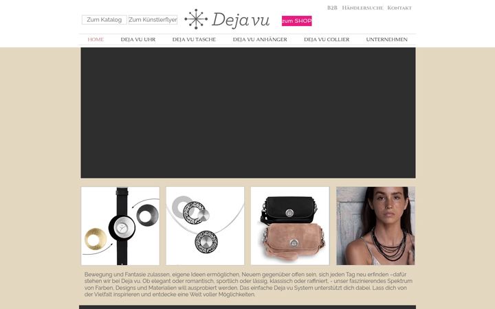 Screenshot of deja-vu.de