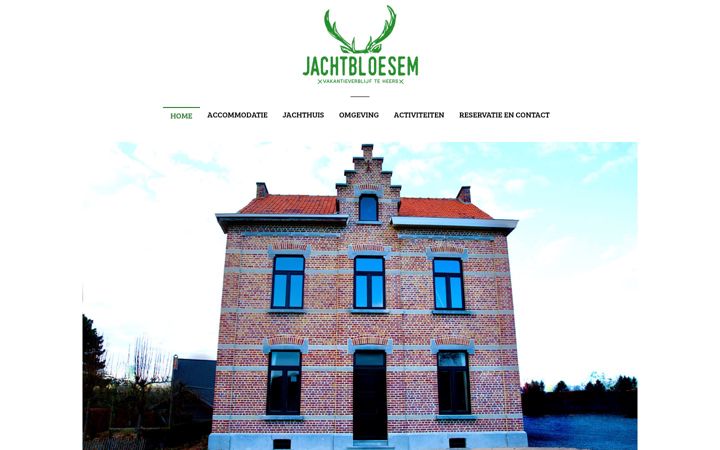 Screenshot of dejachtbloesem.be