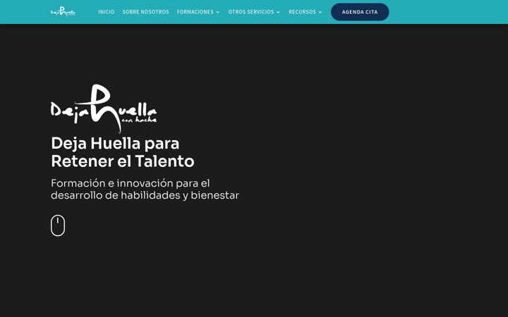 Screenshot of dejahuellaconh.com