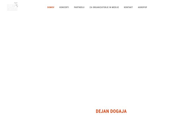 Screenshot ta' dejandogaja.si