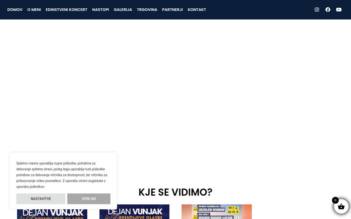 Screenshot ta' dejanvunjak.si