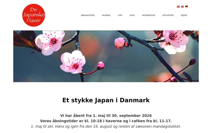 Screenshot di dejapanskehaver.dk