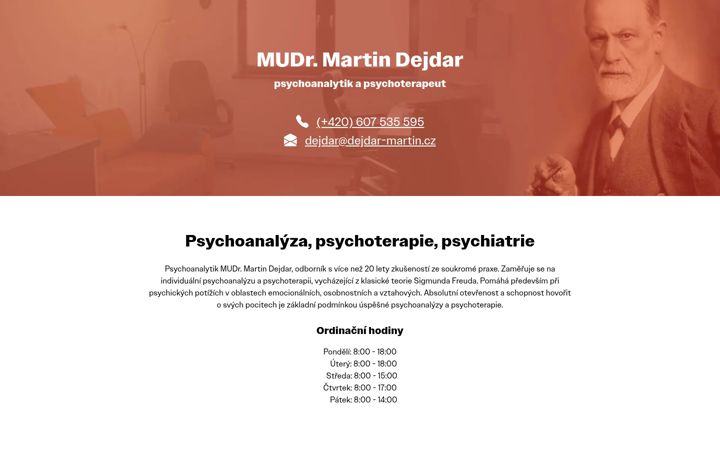 Skärmbild av dejdar-martin.cz