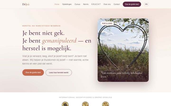 Zrzut ekranu dejea.nl