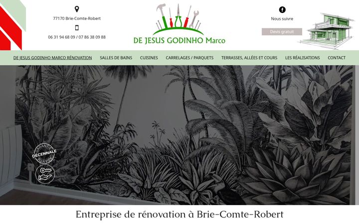 Screenshot of dejesusgodinho-renovation.fr