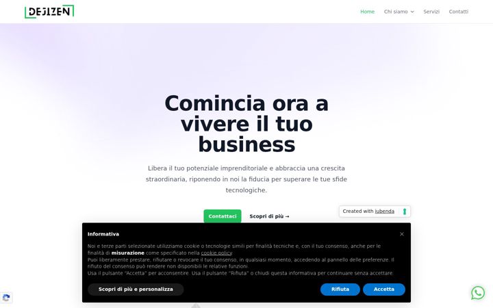 Screenshot of dejizen.com