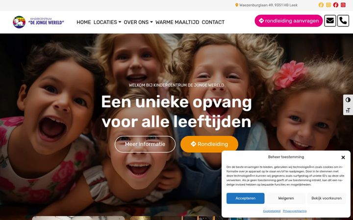Zrzut ekranu dejongewereld.nl