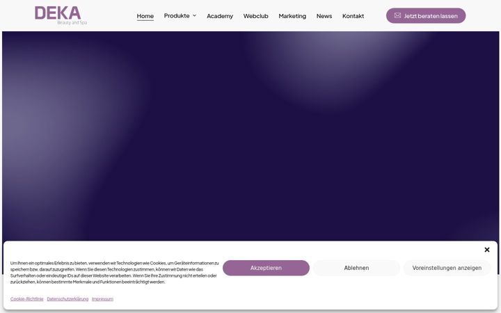 Screenshot of deka-beauty.de