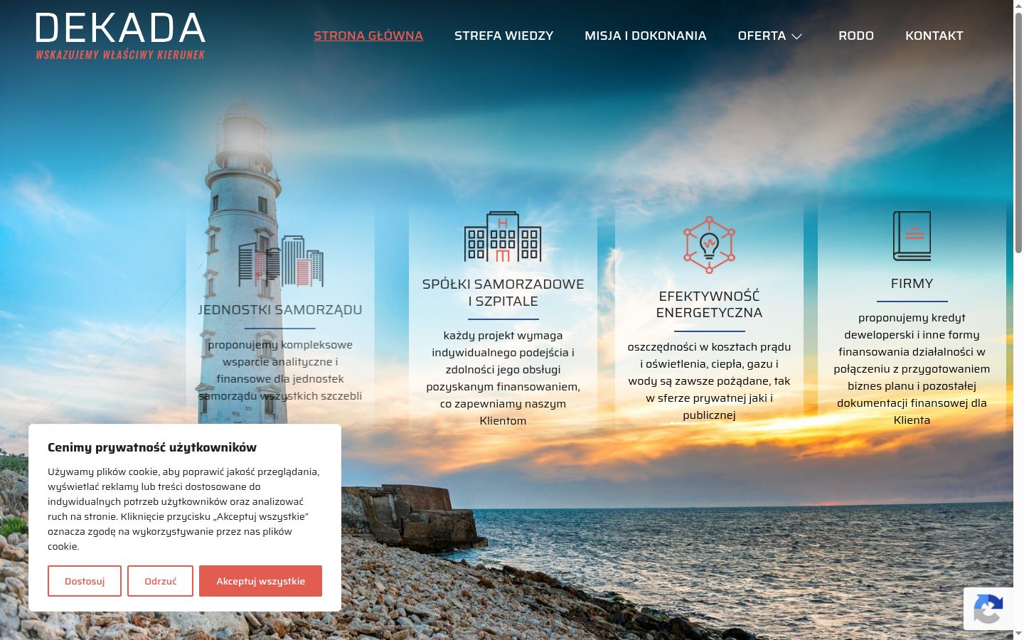 Screenshot tal-banner tal-kunsens muri qabel kwalunkwe interazzjoni