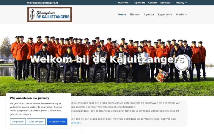Screenshot ta' dekajuitzangers.nl