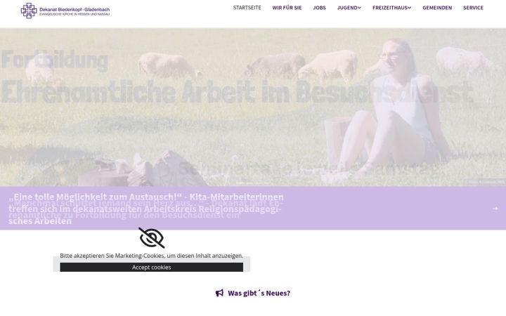 Screenshot of dekanat-big.de