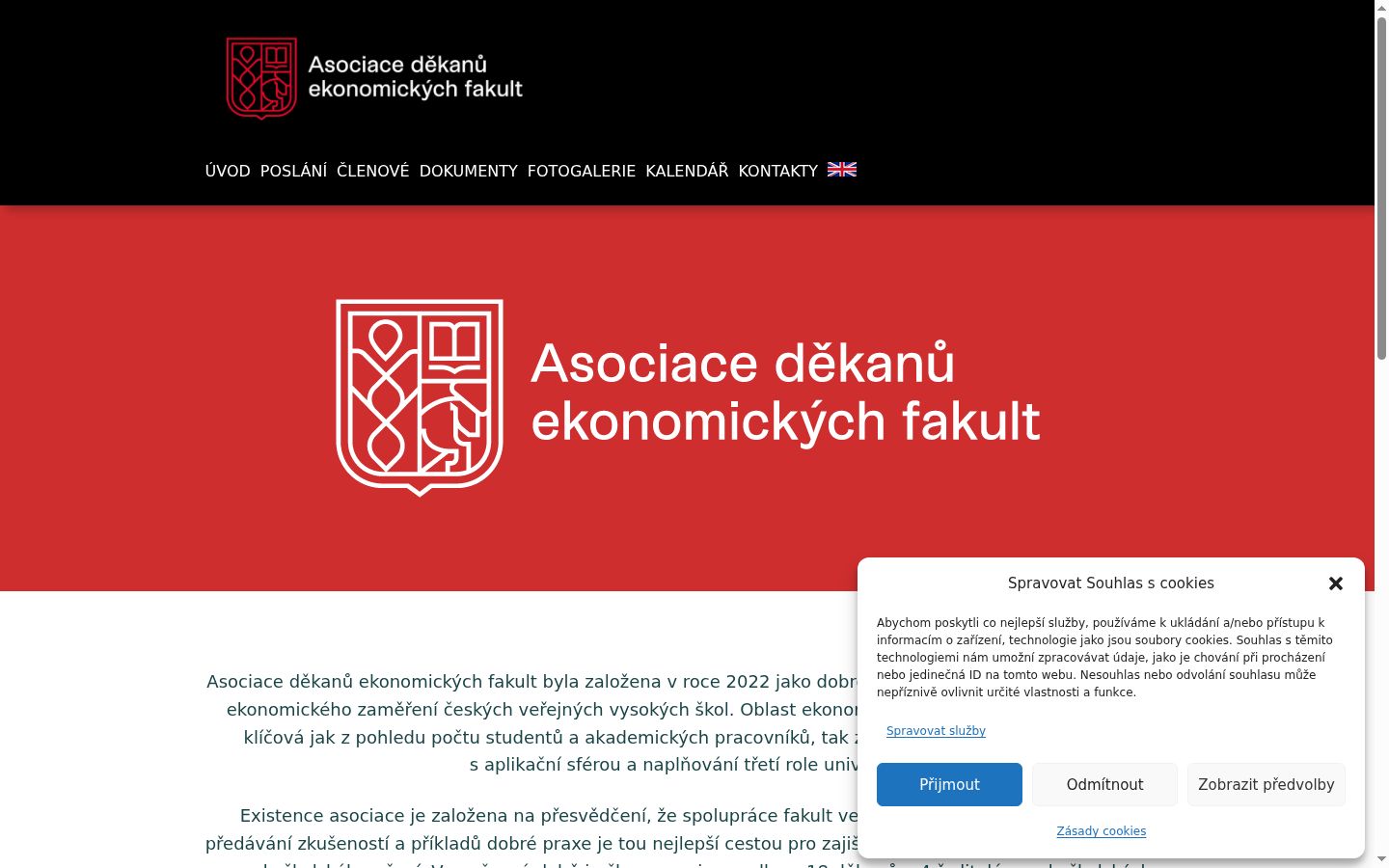 Capture d'écran de la bannière de consentement affichée avant toute interaction