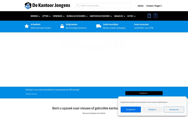 Screenshot of dekantoorjongens.com