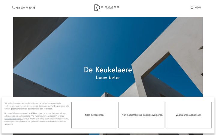 Screenshot of dekeukelaerebouw.be
