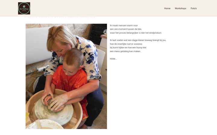 Screenshot of dekleikop.be
